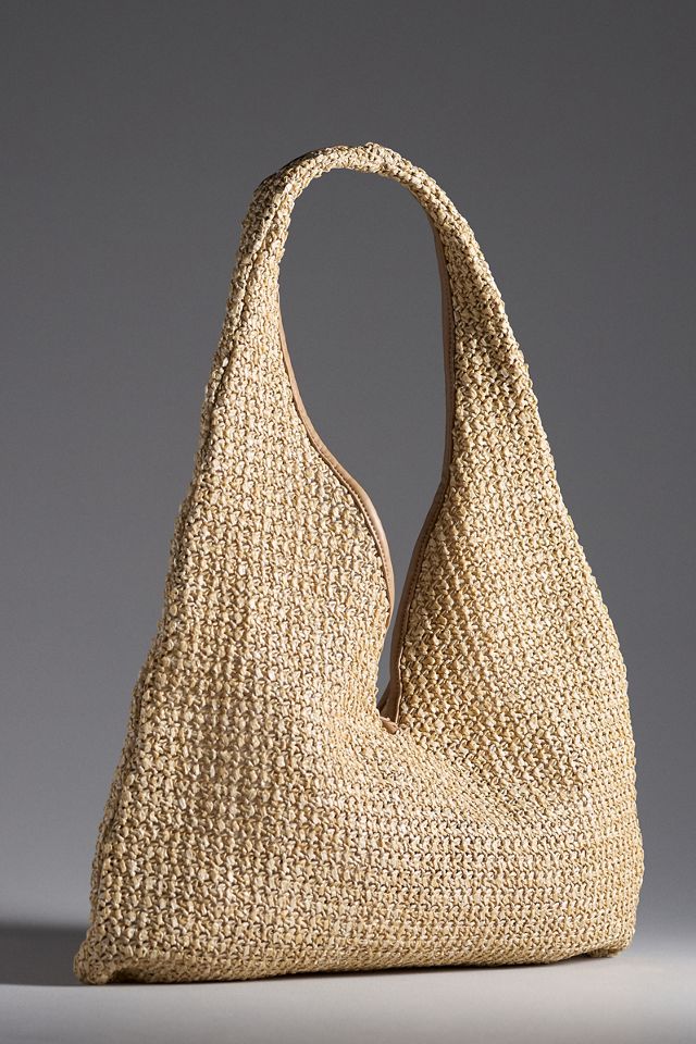 Dolce Vita Missie Raffia Mesh Tote #1