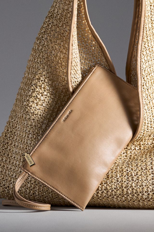 Dolce Vita Missie Raffia Mesh Tote #2