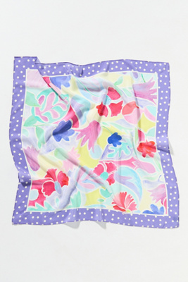 Rixo London Menno Silk Scarf In Multicolor