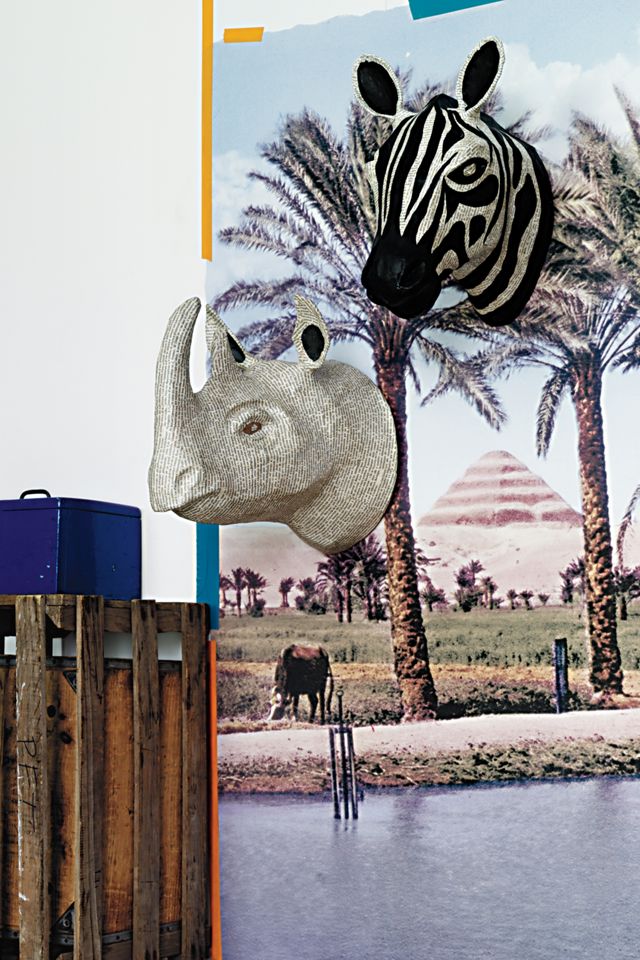 Savannah Story Bust, Zebra #1