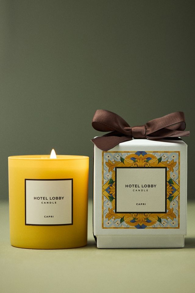 Hotel Lobby Fruity Capri Boxed Candle #1