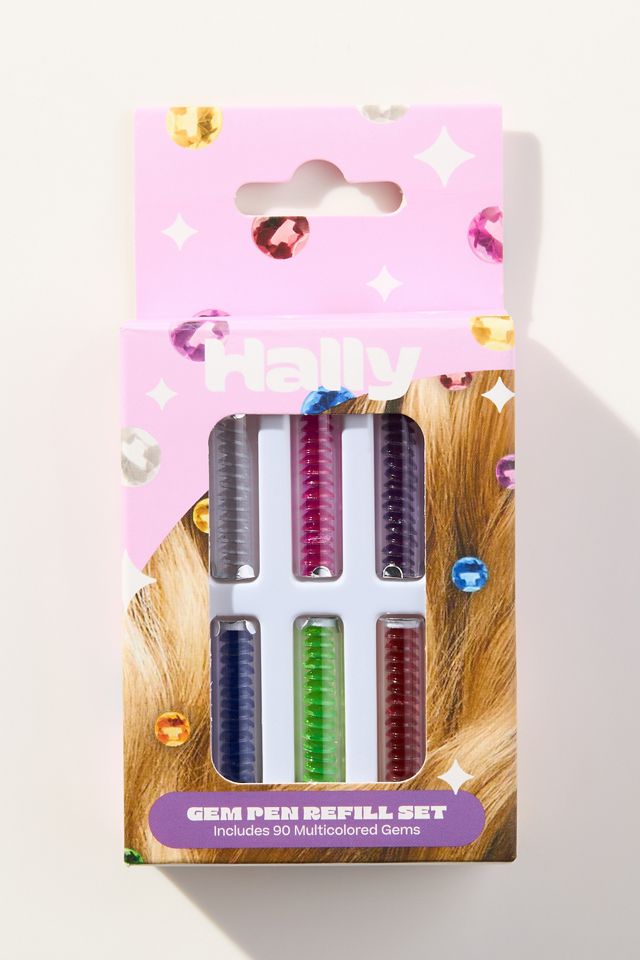 Hally Gem Pen Hair Gem Refill Set  #1