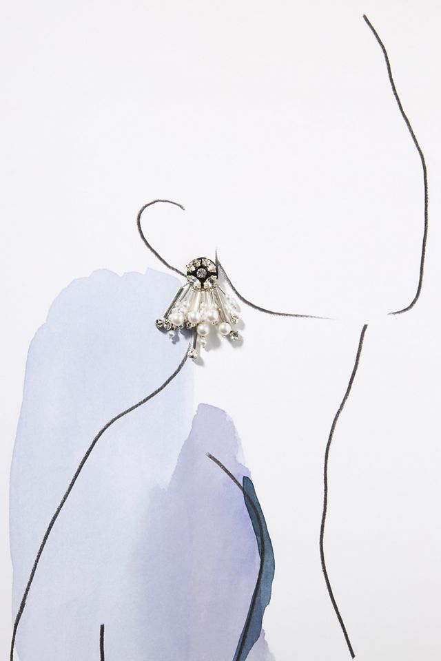 Mignonne Gavigan Hampton Fringe Drop Earrings #2