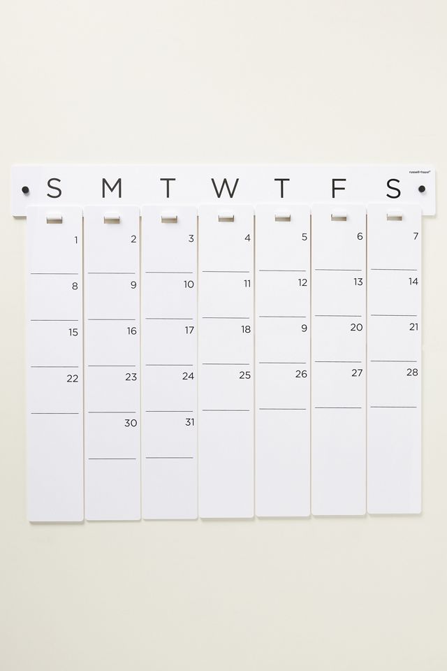 Perpetual Wall Calendar #1