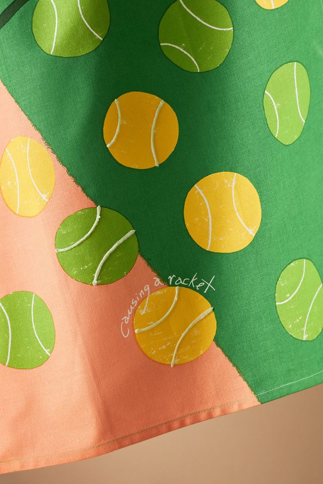 Causing a Racket Dish Towel #1