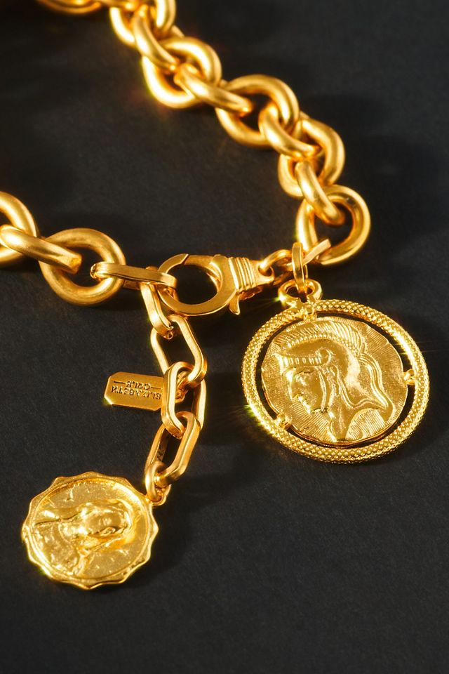 Elizabeth Cole Vinka Charm Bracelet #1
