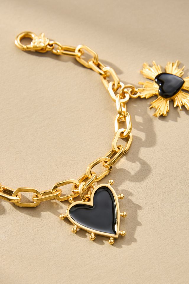 Elizabeth Cole Rhonda Charm Bracelet #1