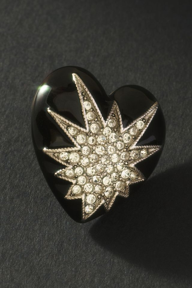 Elizabeth Cole Heart of Tefiti Earrings #1