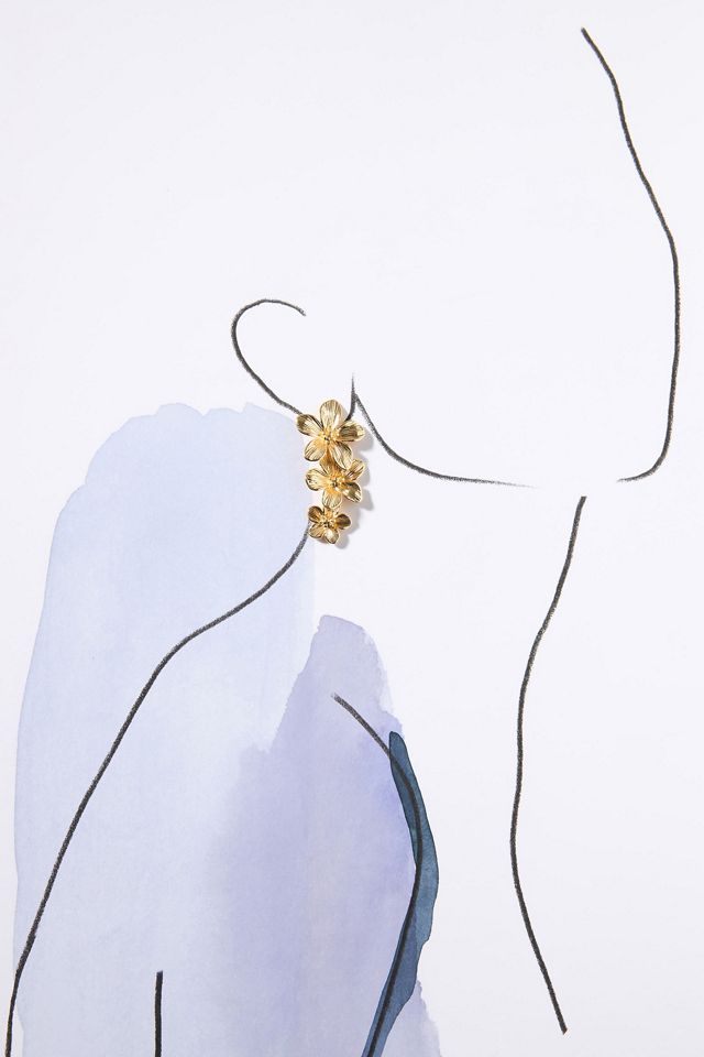Shashi Botanique Drop Earrings #1