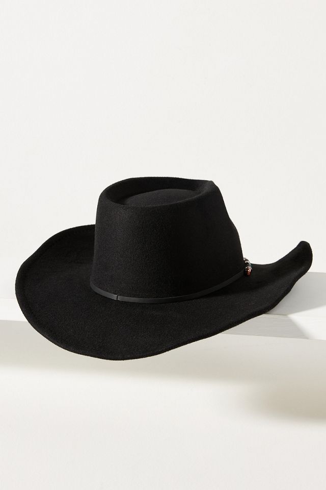 San Diego Hat Co. Gemstone-Trim Wool Rancher #1