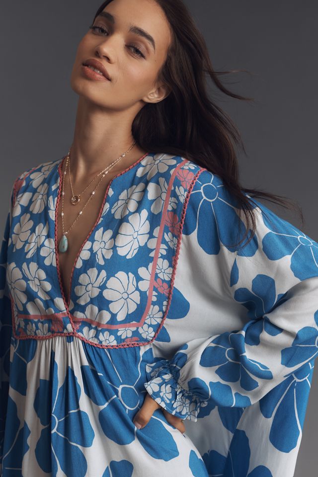 Conditions Apply Floral Mini Kaftan #1