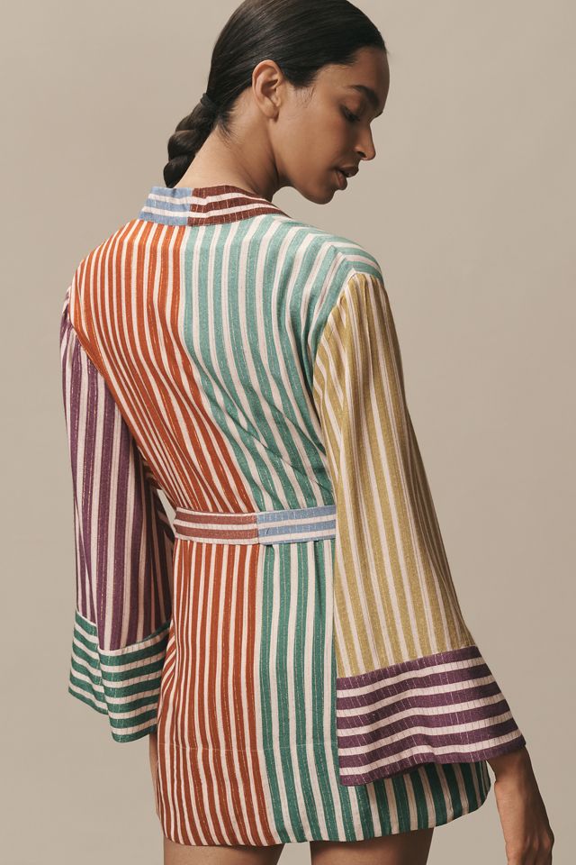 Conditions Apply Kellina Stripe Robe #1
