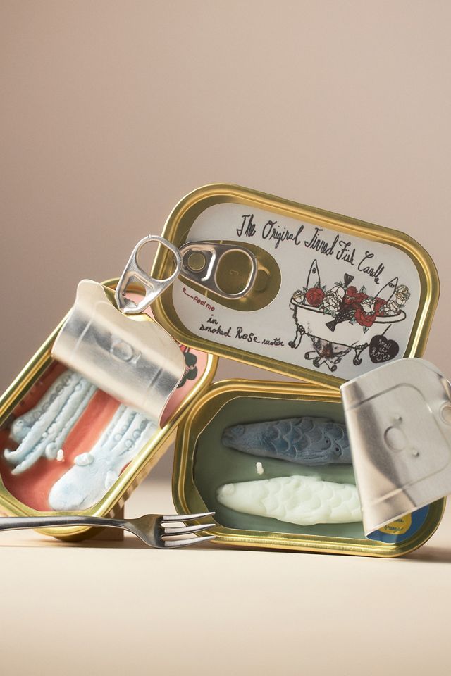 The Original Tinned Fish Candle Olive Oil & Sea Salt Candle #1