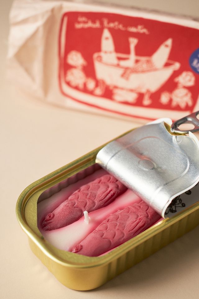 The Original Tinned Fish Candle by Tinned Candle Smoked Rose Water Candle #2