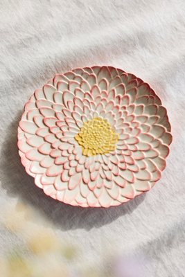 Terrain Painted Flower Side Plate