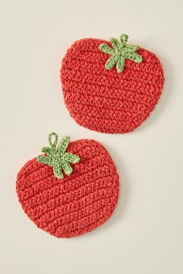 Ischia Woven Coasters, Set of 2
