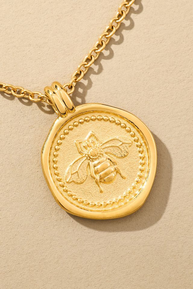 Arms Of Eve Queen Bee Pendant Necklace Anthropologie