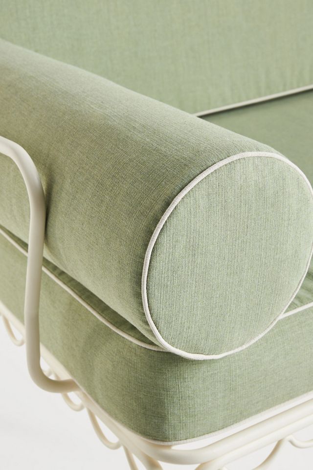 Business & Pleasure Co. The Al Fresco Love Seat Cushion Slipcover Set #4