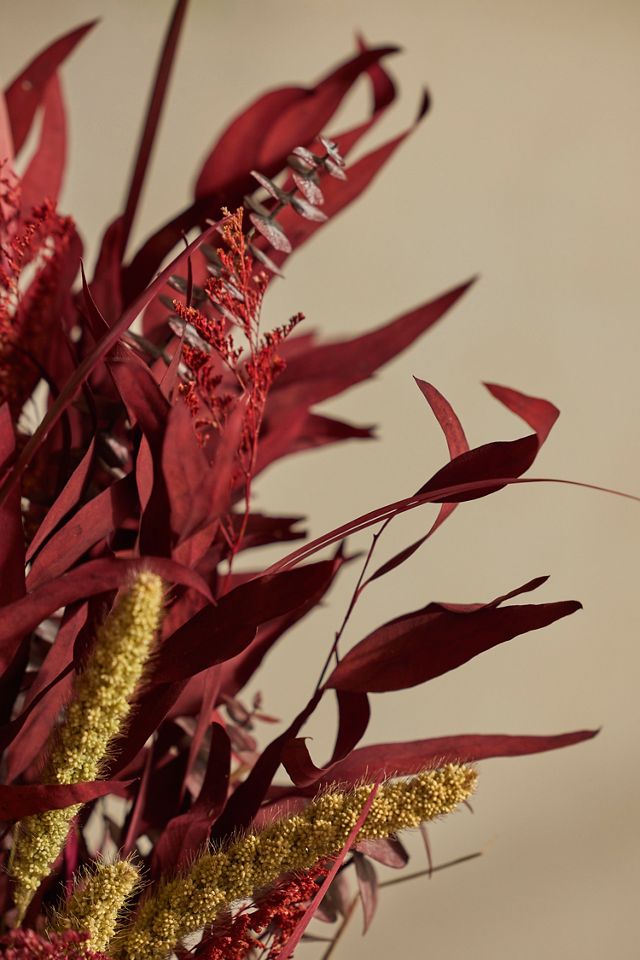 Dried Burgundy Blush Bouquet #1
