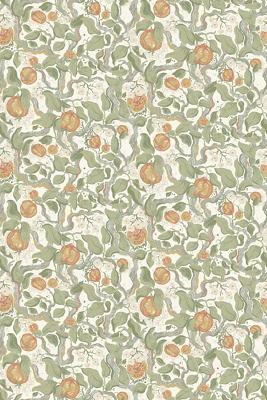Anthropologie Kort Fruit And Floral Wallpaper