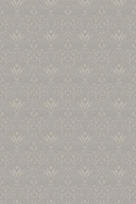Mara Grey Tulip Ogee Floral Wallpaper