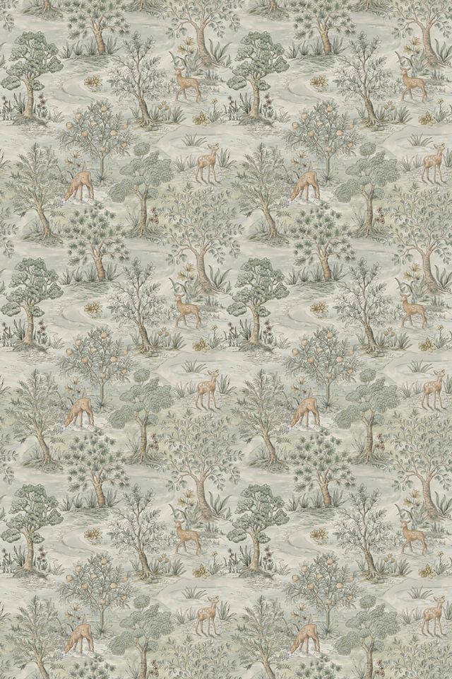 Chris Loves Julia Bramble Forest Animal Peel-and-Stick Wallpaper #1