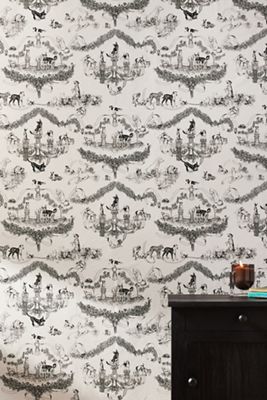 Rachel Antonoff Worst in Show Peel-and-Stick Toile Wallpaper