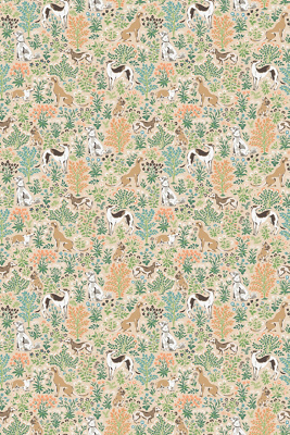 Anthropologie Printfresh Must Love Dogs Peel-and-stick Wallpaper