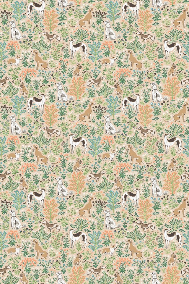 Printfresh Must Love Dogs Animal Peel-and-Stick Wallpaper #1