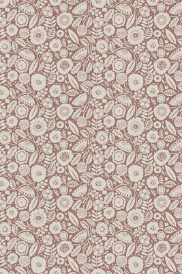 Camille Blossom Vintage Rose Floral Wallpaper