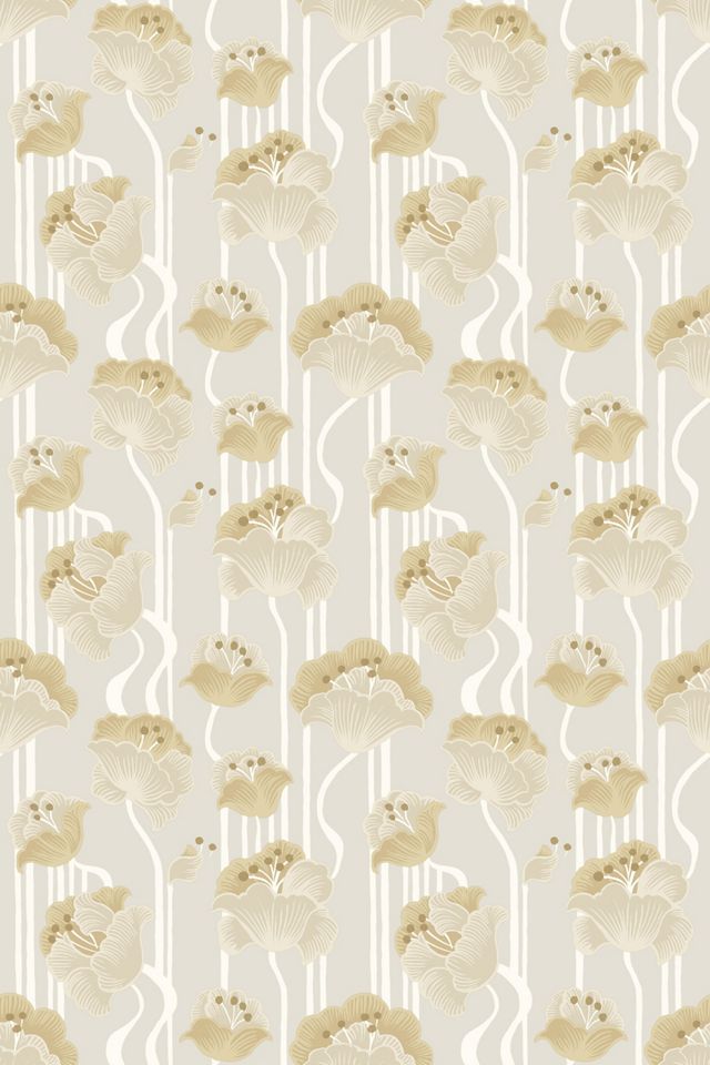 Shirley Deco Floral Peel-and-Stick Wallpaper #1