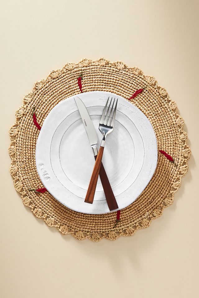 Scattered Fruit Round Placemat #2