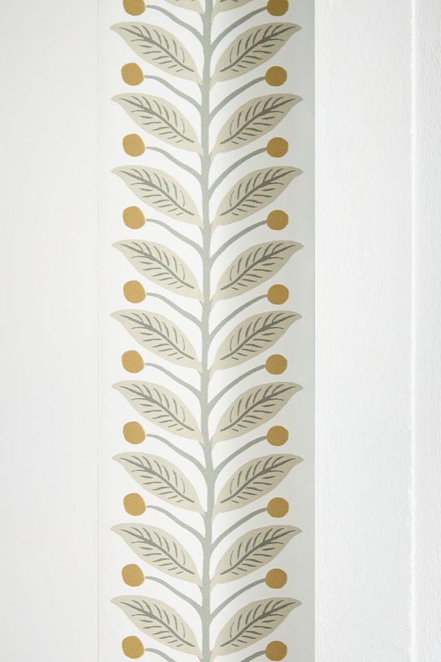 Garden Floral Wallpaper Trim #1