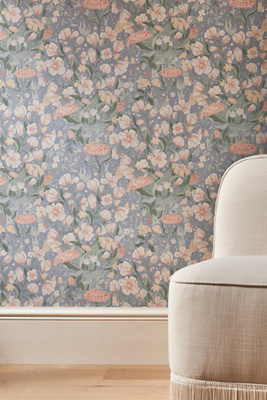 Anthropologie Hava Meadow Flowers Wallpaper