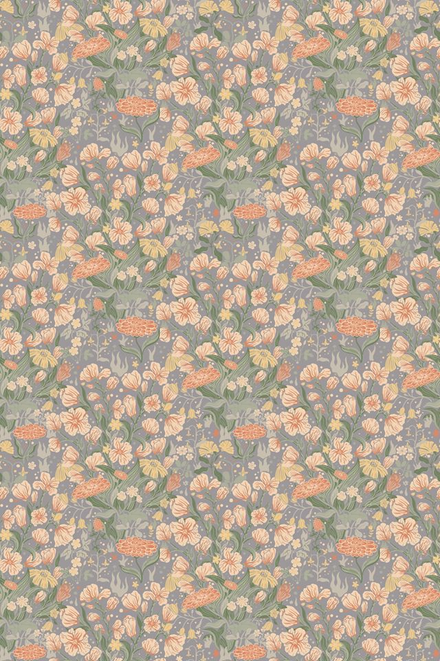 Hava Meadow Floral Wallpaper #1
