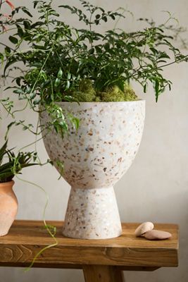 Fiber Terrazzo Urn 