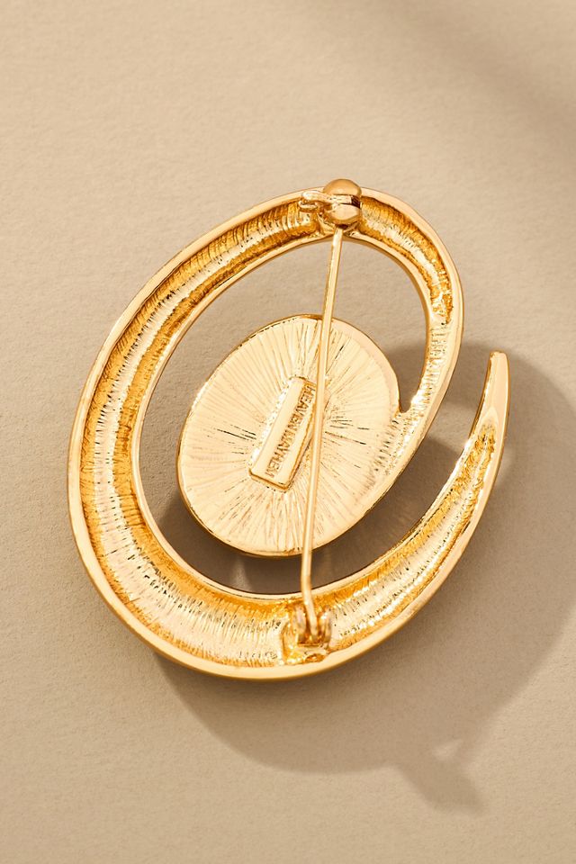 Heaven Mayhem Pearl Swirl Brooch #1