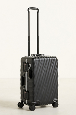 Tumi International Expandable 4 Wheeled Carry On Suitcase In Black