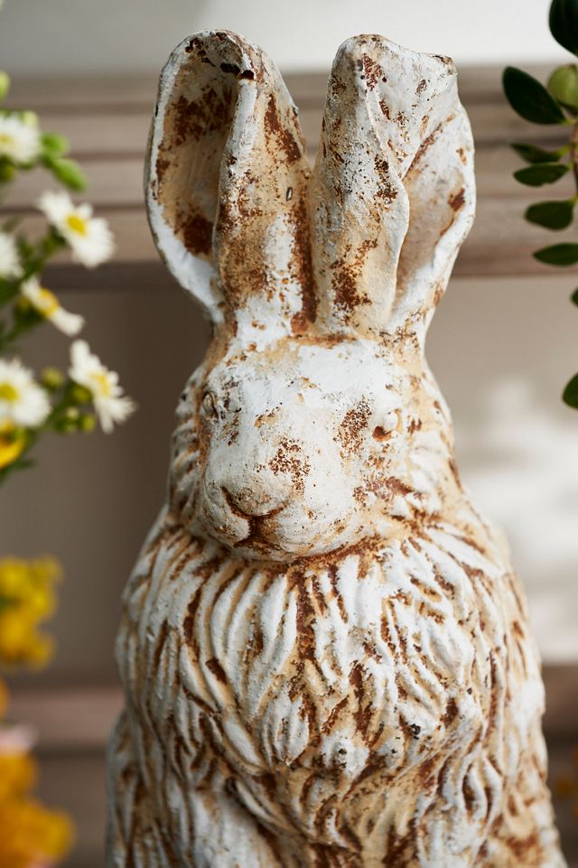 Cast Iron Standing Rabbit #1