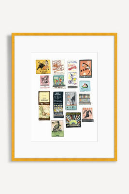 Anthropologie Matchbook Collection Wall Art