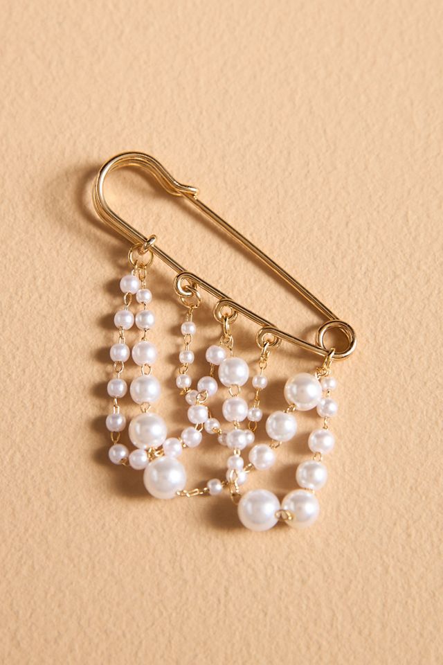 Conjunto de Encantos de Zapatos de Perlas de Imperdibles de Seguridad #1