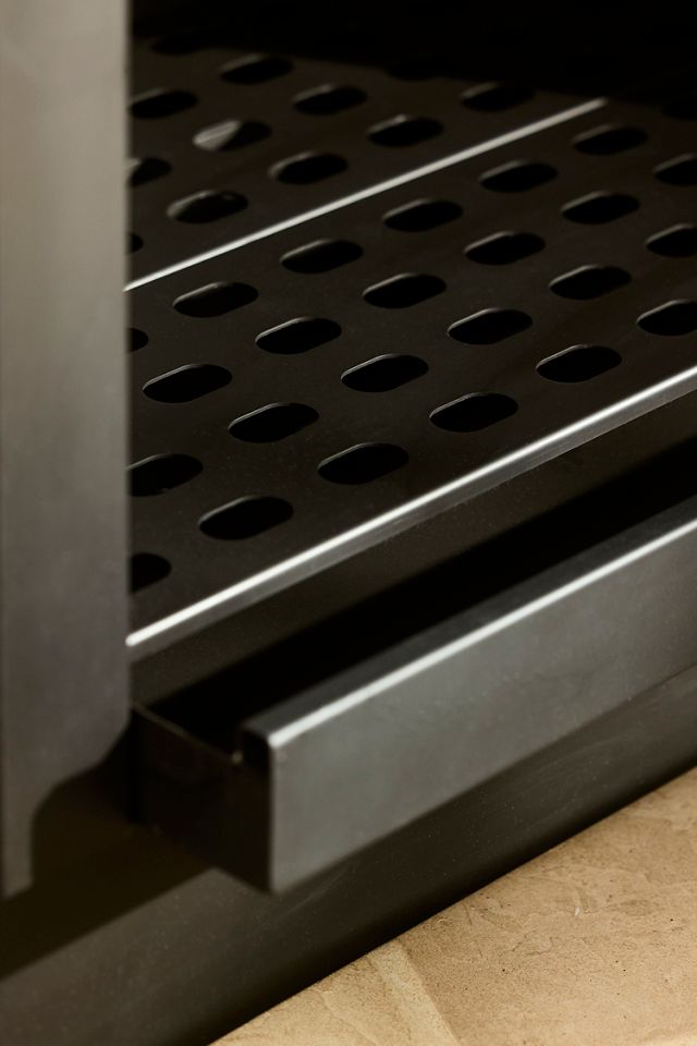 Steel Planed Outdoor Fireplace #2