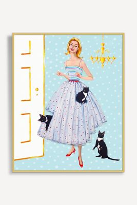 The Cat Couturier Wall Art