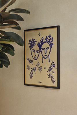 Love: Indigo Wall Art