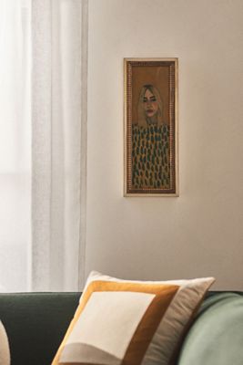 Blonde Yellow Girl Wall Art