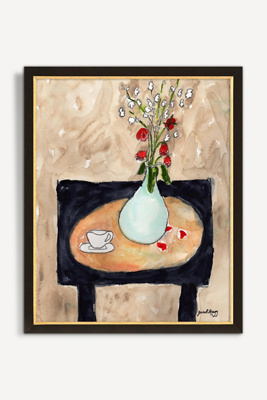 Artfully Walls Miniature Rose Still Life Wall Art