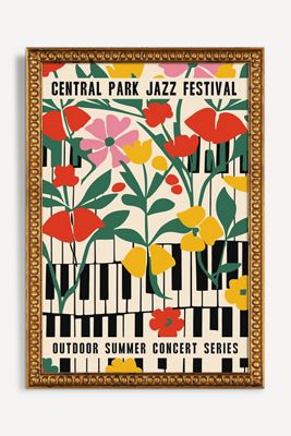 Central Park Jazz Festival Wall Art