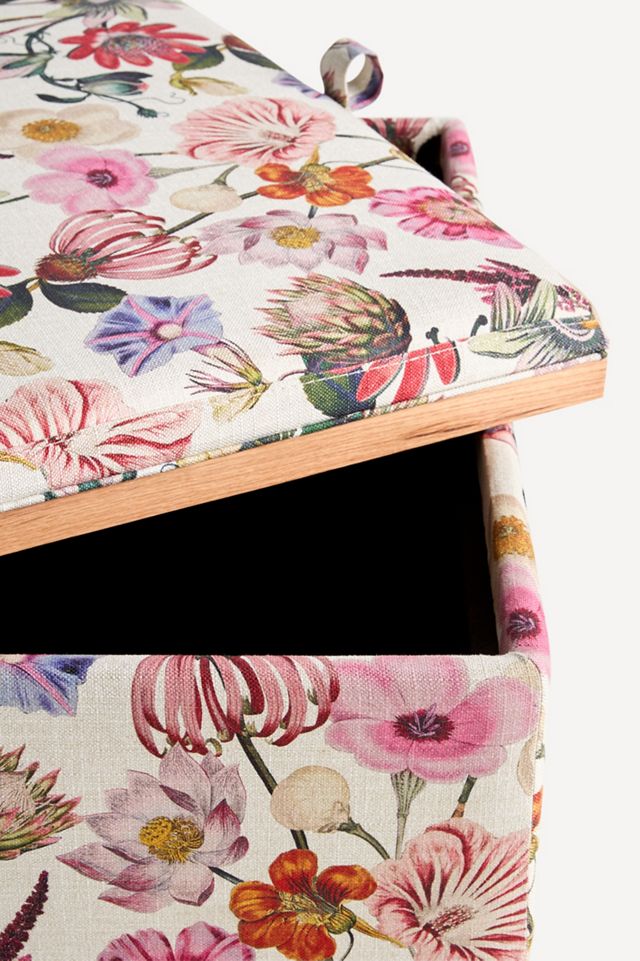 Celine Lana Large Storage Ottoman #4