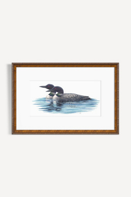 Artfully Walls Pair Of Common Loons Wall Art