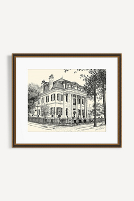 Anthropologie Harper Fowlkes House Savannah Wall Art